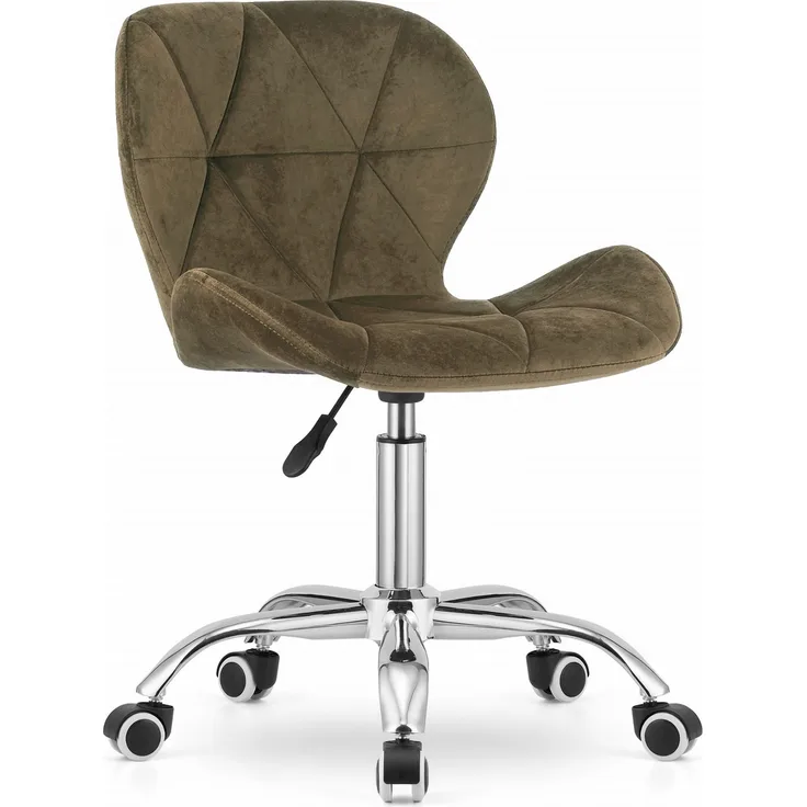 Valora AVOLA Drehstuhl, ergonomisch, Samtbraun, fürs Büro