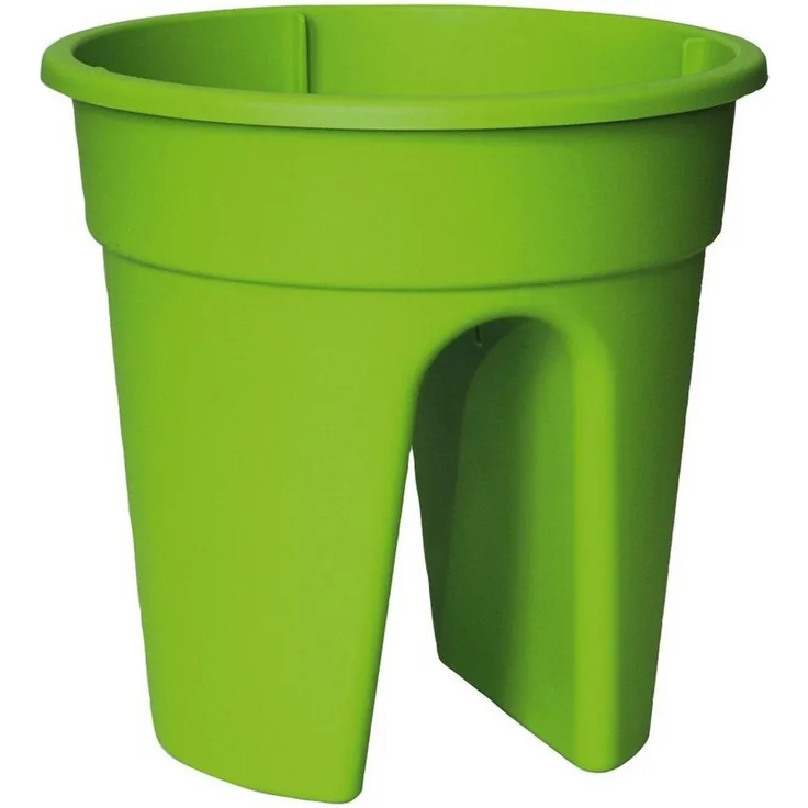 Flowerclip Blumentöpfe, 3er Set, grün