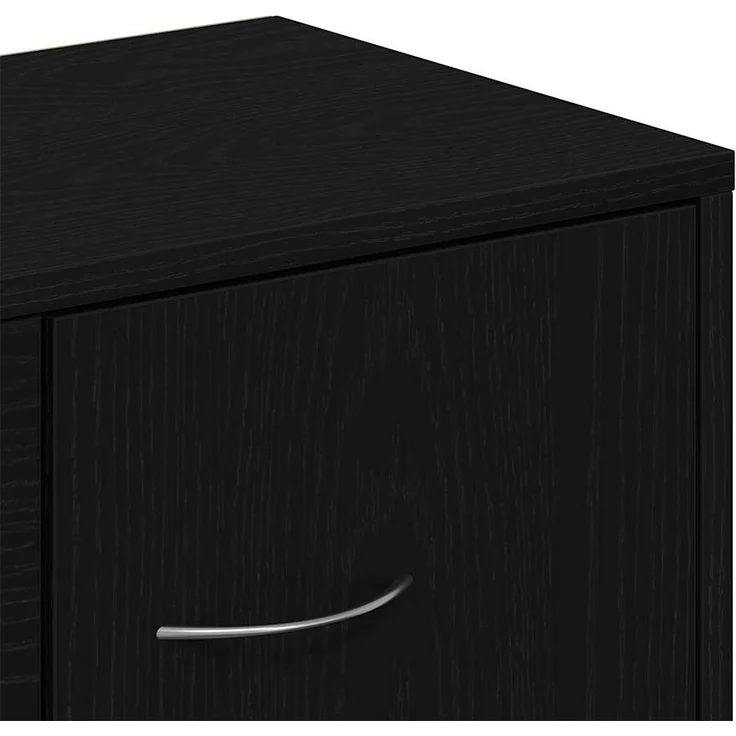 vidaXL Sideboard Schwarze Eiche 60x30x75 cm Holzwerkstoff 862449 – Bild 8