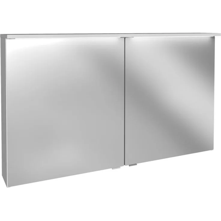 Fackelmann OXFORD LED Spiegelschrank 120 cm breit, Weiß