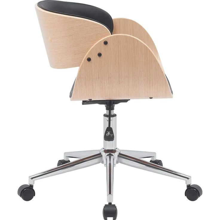 Calicosy Bürostuhl H72 cm – JUNON - Schwarz – Bild 6