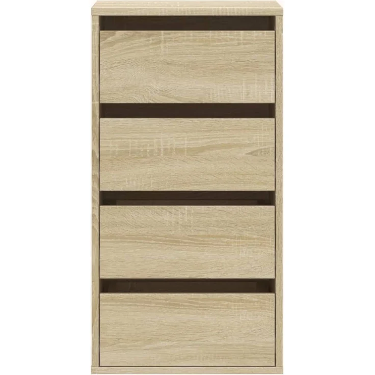 vidaXL Kommode Sonoma-Eiche 40x41x76 cm Holzwerkstoff 852863 – Bild 4