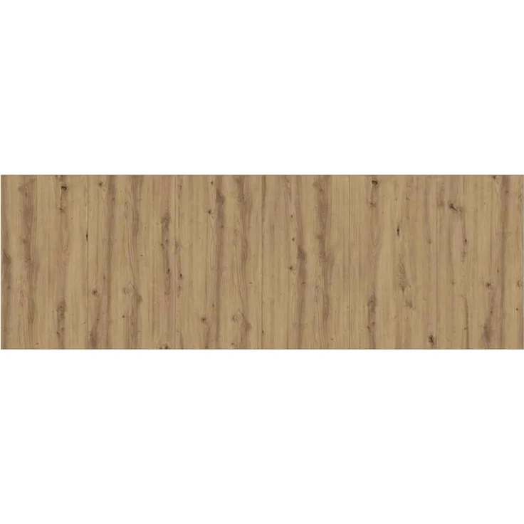 vidaXL Kopfteil Wandmontage Artisan-Eiche 240x1,5x80 cm Holzwerkstoff Braun – Bild 3