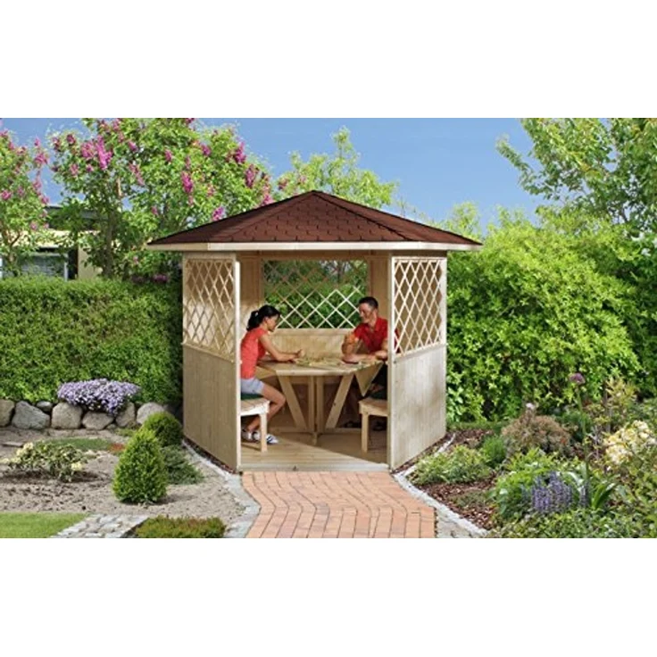 weka Pavillon 233 Alles dabei Gartenpavillon