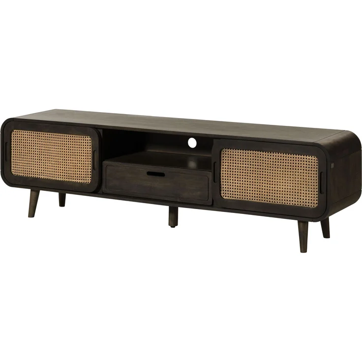 TV-Board Mango 180x40x50 dunkelgrau lackiert VALENCIA #222 – Bild 1