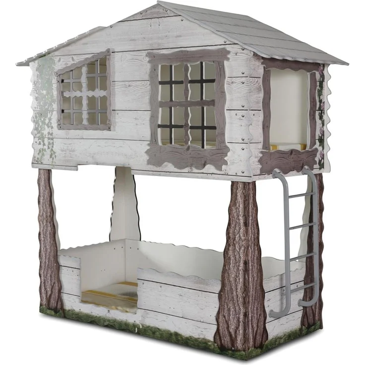 Baumhausbett Forest mit zwei Schlafplätzen 90x200 cm – Bild 3