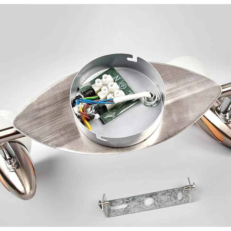 Lindby Deckenleuchten Marena, Metall, Alu IP20, 4 x 7 W LED R50 – Bild 7