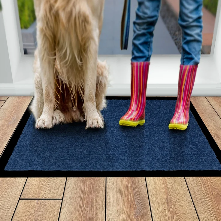 Furni24 Fußmatte - Blau, 40 x 60 cm – Bild 10