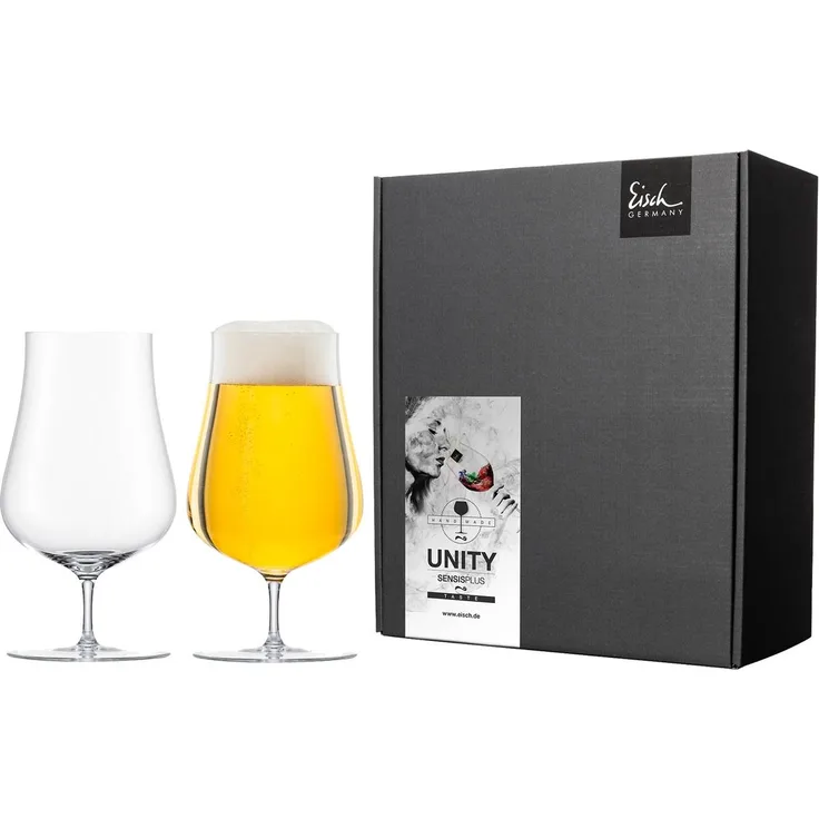 Eisch Unity SensisPlus Biergläser im 2er Geschenkkarton - A