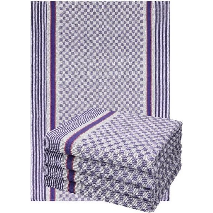 Betz Geschirrtuch Geschirrtücher Halbleinen Jacquard MCT-13 Größe 50x70 cm Küchentuch, (Set, 5-tlg, 5 Geschirrtücher), Gläsertücher Küchentuch Jacquard Arbeitshandtuch – Bild 4