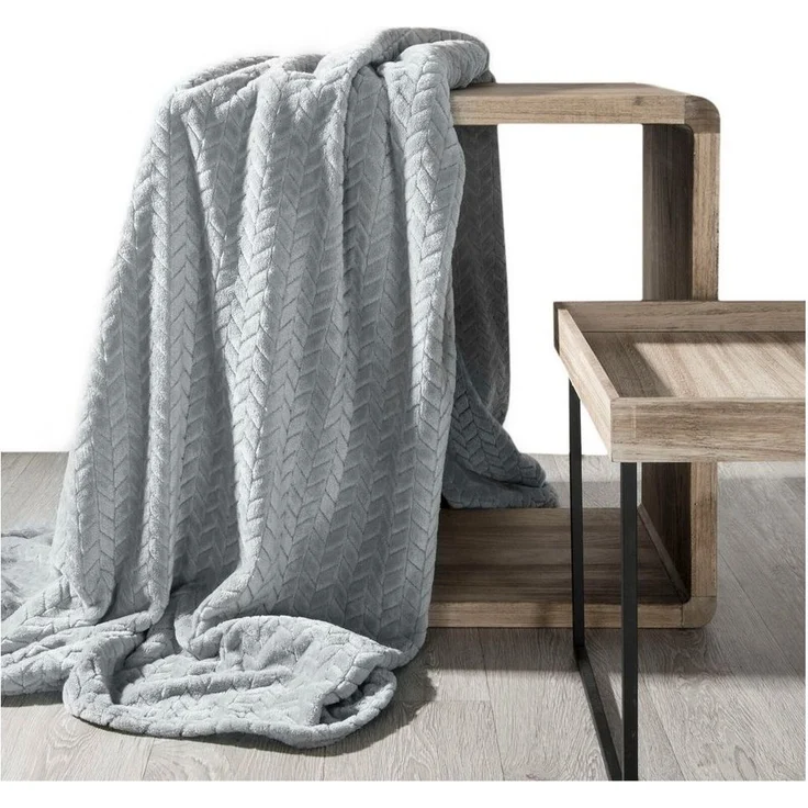 Decke CINDY 150x200 cm silber – Bild 3