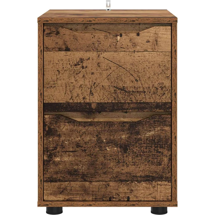 vidaXL Aufbewahrungsschrank 40 x 48 x 57 cm Holzwerkstoff Altholz 888845 – Bild 6