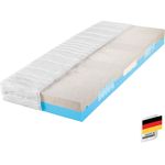 7-Zonen Matratze 2 Dreams Gelschaum, 2 Härtegrade, Made in Germany 100x200 H2