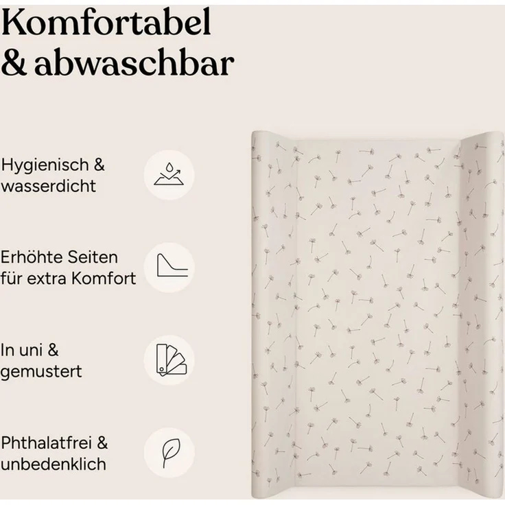 Ehrenkind Wickelauflage Wickelunterlage abwaschbar, Hygienisch, Sicher und Vielseitig – Bild 3