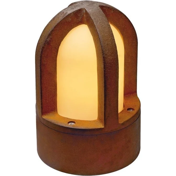 SLV No. 229430 RUSTY CONE Bodenleuchte eisen gerostet E14 max. 40W IP54 – Bild 1