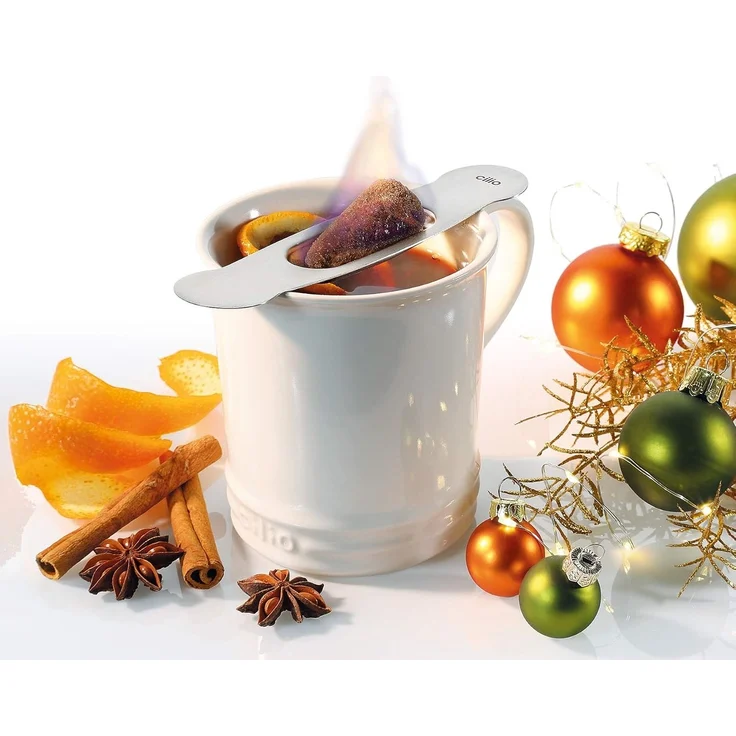 CILIO Mini Feuerzangenbowle Feuerzangentasse Set FUOCO 295641 – Bild 2
