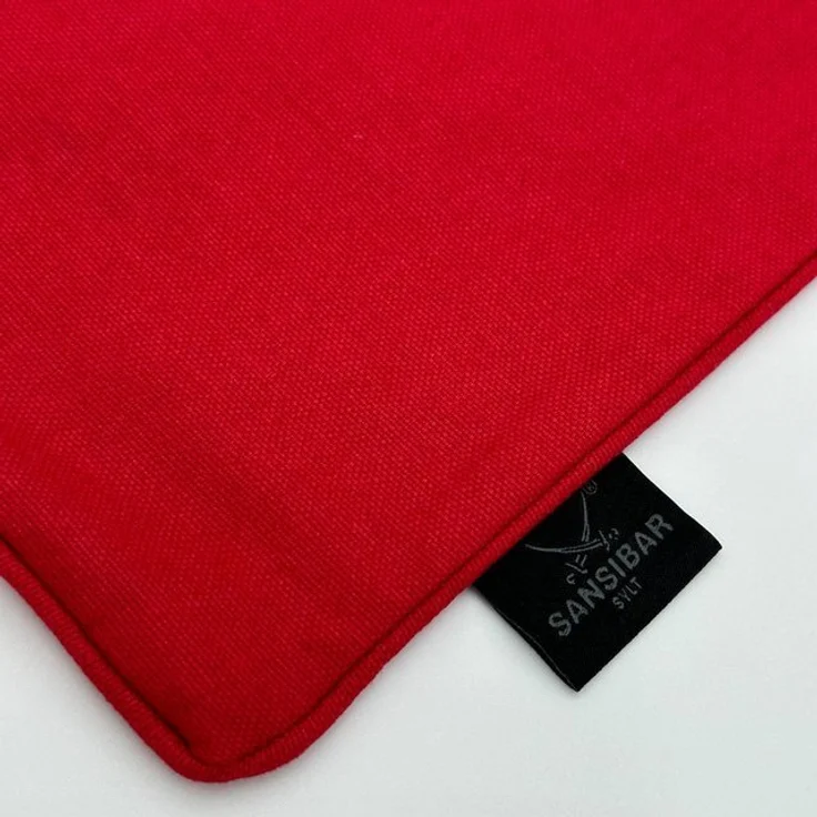 Sansibar Sylt Kissenhülle Kissenbezug Sansibar Sylt Kissenhülle, Sansibar Logo Druck, 45x45 cm, mit Logo-Schriftzug, mit verdecktem Reißverschluss – Bild 4