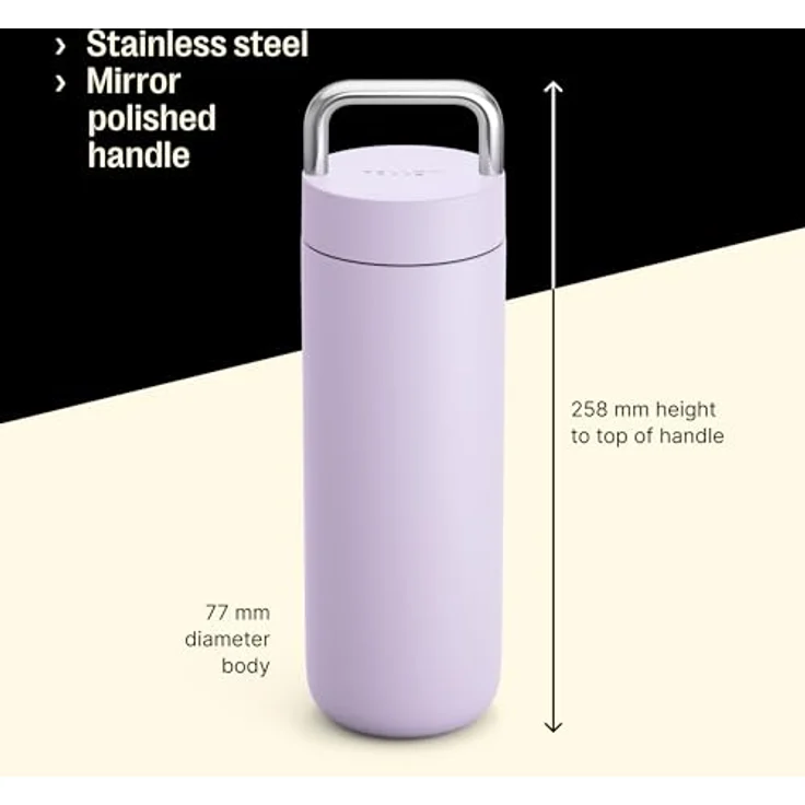 Termokrus FELLOW Carter Carry Becher 591 ml Termokande Violett – Bild 5
