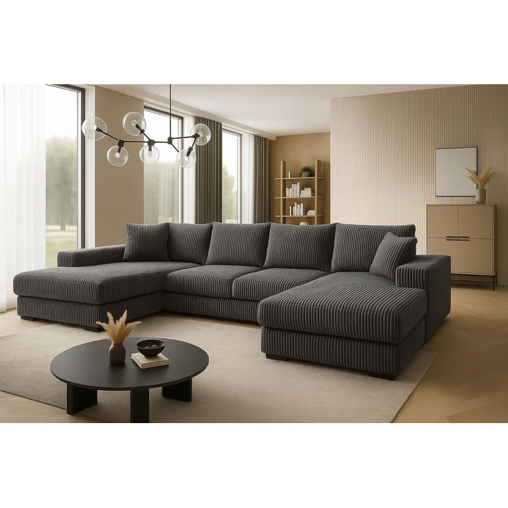 A&J MöbelLand GmbH Ecksofa VIENA, FABIO, VALTOR, MODENA mit Schlaffunktion, Bonellfederkern, Viele Varianten zur Auswahl – wählen Sie Farbe!, TOP ANGEBOT! – Bild 5