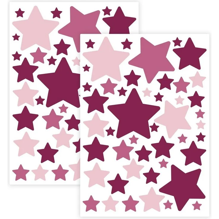WANDKIND Wandtattoo Sternen Set 94 Stück V281 – Bild 1