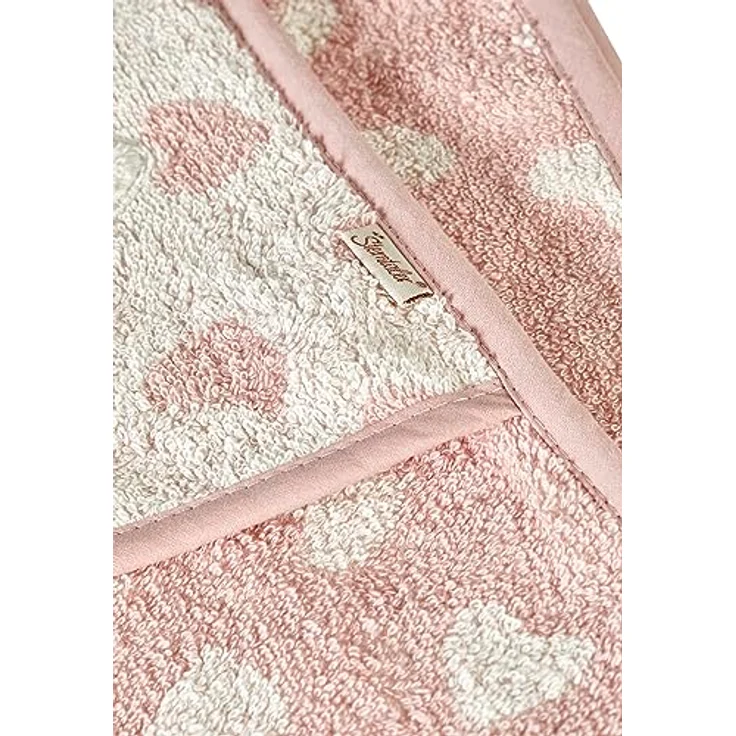 Sterntaler Kapuzen Badetuch 100x100 cm Esel Emmi Girl Herzen flora rose – Bild 5