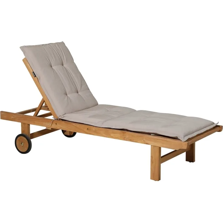 Madison Sonnenliegen-Auflage Panama 200x60 cm Hellbeige 423711