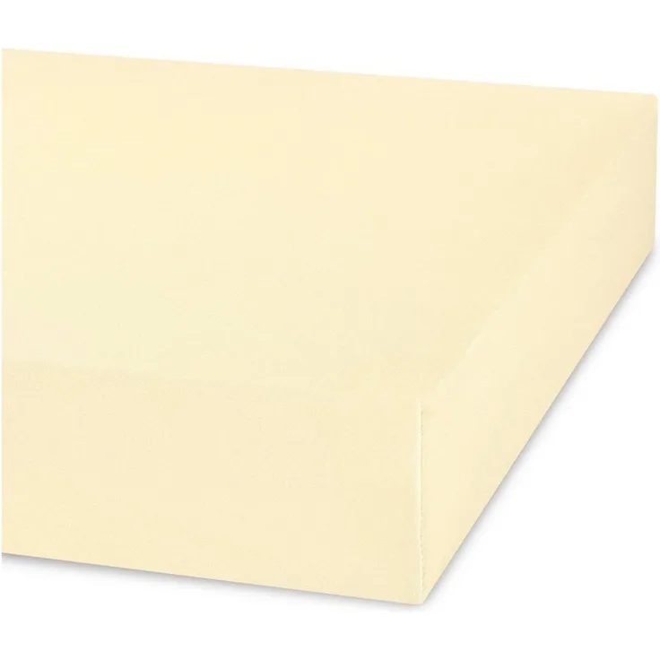 CelinaTex Spannbettlaken Jade Spannbetttuch Mikrofaser 90x200-100x200cm natur, Polyester, (1 Stück), allergikergeeignet,atmungsaktiv,bügelfrei,dauerelastisch und weich