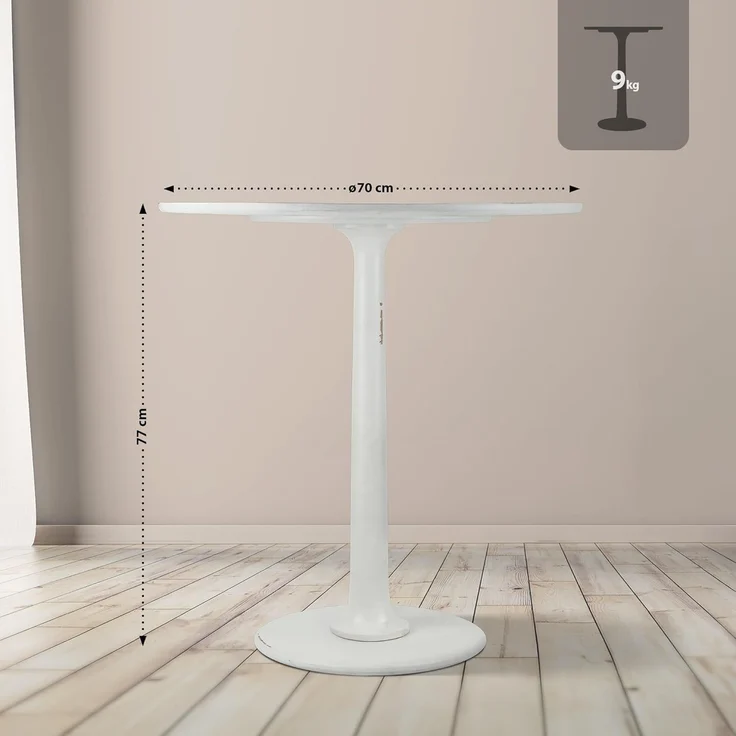 CLP Beistelltisch Morristown,antik weiß – Bild 3