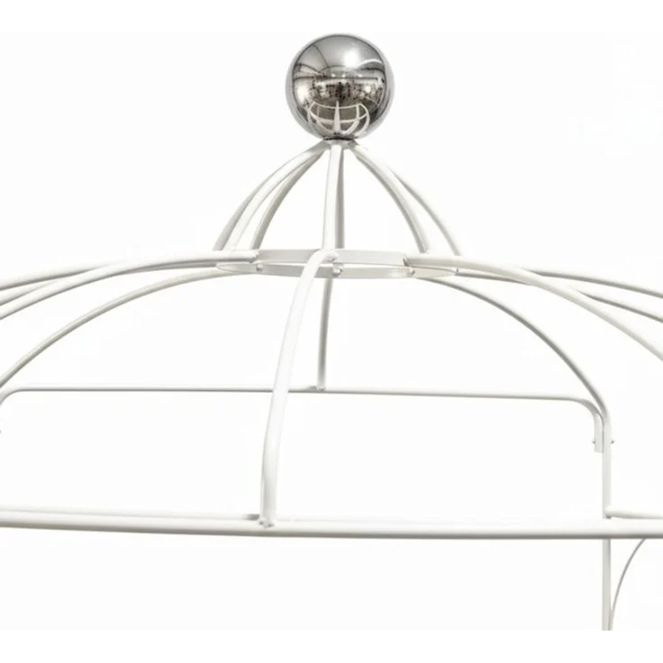 Relaxdays Rosenpavillon Metall – Bild 6