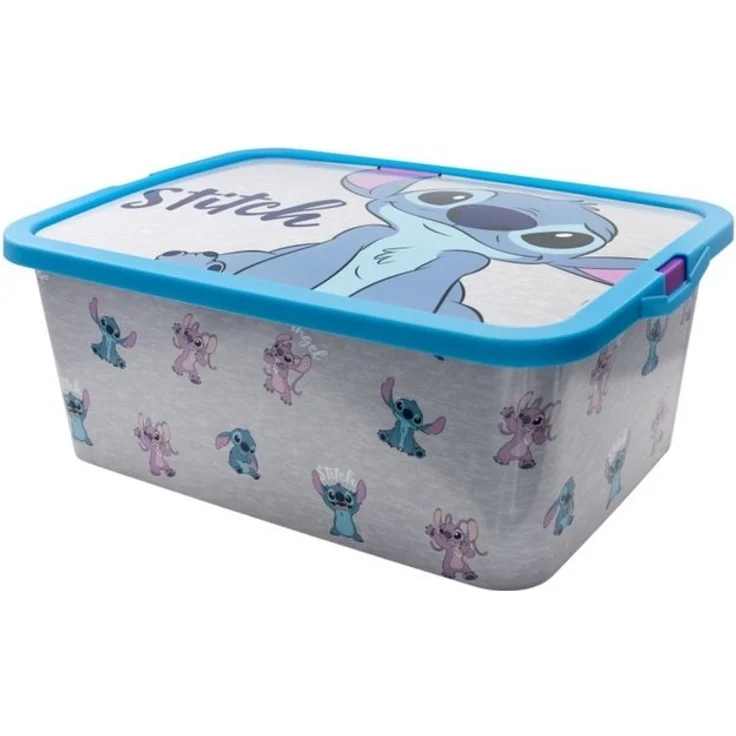 Disney Stitch Kinderbox 13 l Aufbewahrungsbehälter mit Deckel – Bild 4