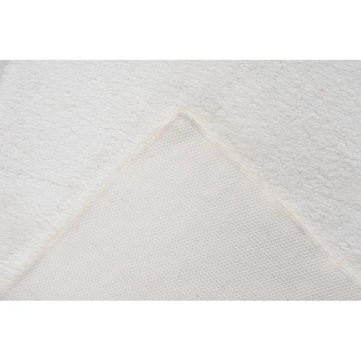 Badematte LAURA weiss BL 40x60 cm weiß Badteppich Badvorleger Duschvorleger Duschmatte Badeteppich – Bild 4
