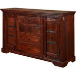 Sideboard Akazie 150x45x89 nougat lackiert OXFORD #513