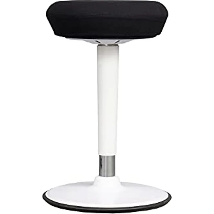 Selsey Trobber - Barhocker / Küchenhocker mit Swing-Effekt, ergonomisch, höhenverstellbar 60 - 85 cm (Schwarz) – Bild 4