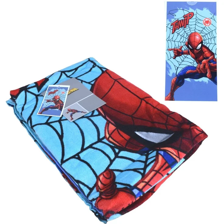 Handtuch ca. 70 x 140 cm Dusch- und Badetuch Marvel Spiderman Spiderman