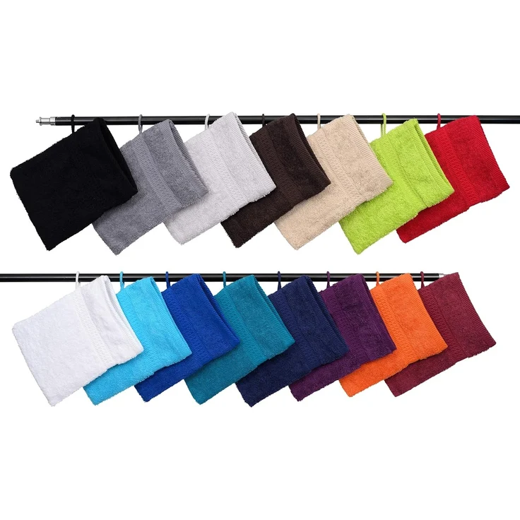 Hometex Premium Textiles Waschhandschuh in Premium Qualität 500 g/m², Feinster Frottier-Stoff 100% Baumwolle, (10er Set), weich, saugfähig, extra schwer & flauschig - TEST BILD TOP MARKE 2025 – Bild 2