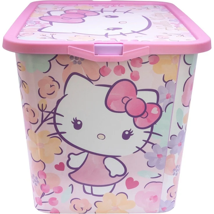 Hello Kitty Aufbewahrungsbox 23 l Kinderzimmer Box für Spielzeug – Bild 4