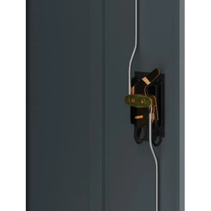 vidaXL Aktenschrank Anthrazit 90x40x105 cm Stahl 339739 – Bild 7