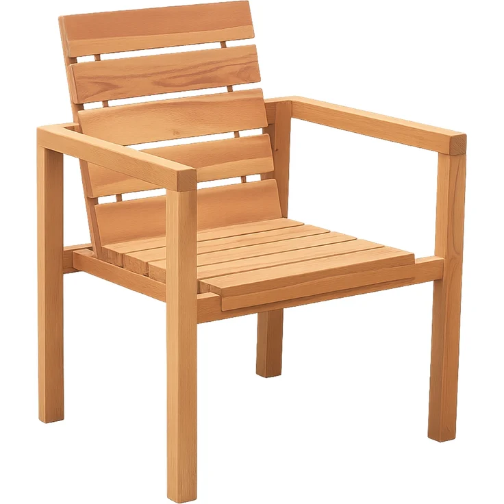 Teak Gartensessel mit Armlehnen FREETOWN (2er Set) 172499533 – Bild 3
