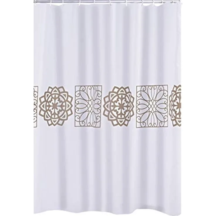 Ridder Duschvorhang Tunis beige Breite 180 cm