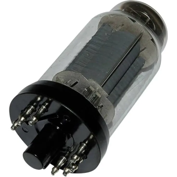 Unbekannt BTB Vertrieb EL 12 N Elektronenröhre Endpentode, 250 V, 72 mA, Polzahl: 8, Sockel: Y8A, 1 Stück
