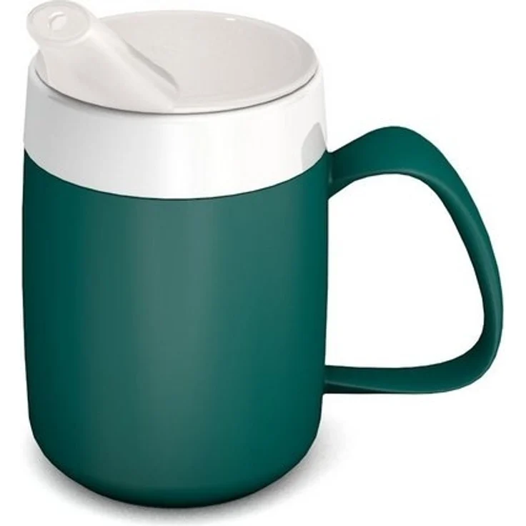 Ornamin Schnabelbecher ORNAMIN Becher mit Trink-Trick mit Schnabelaufsatz, Qualitätskunststoff, Trink-Trick I Trinkhilfe I bruchstabil I BPA-frei I Made in Germany – Bild 4