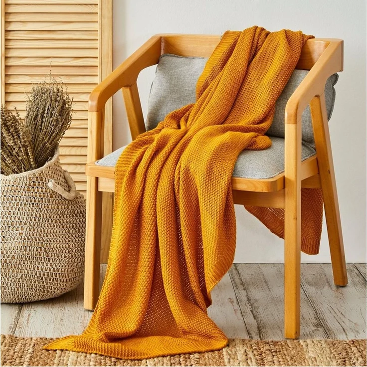 Karaca Bettwäsche Doppelsamenstrichwickeldecke (130x170 cm) Weich, Leicht, Hält Warm – Bild 1