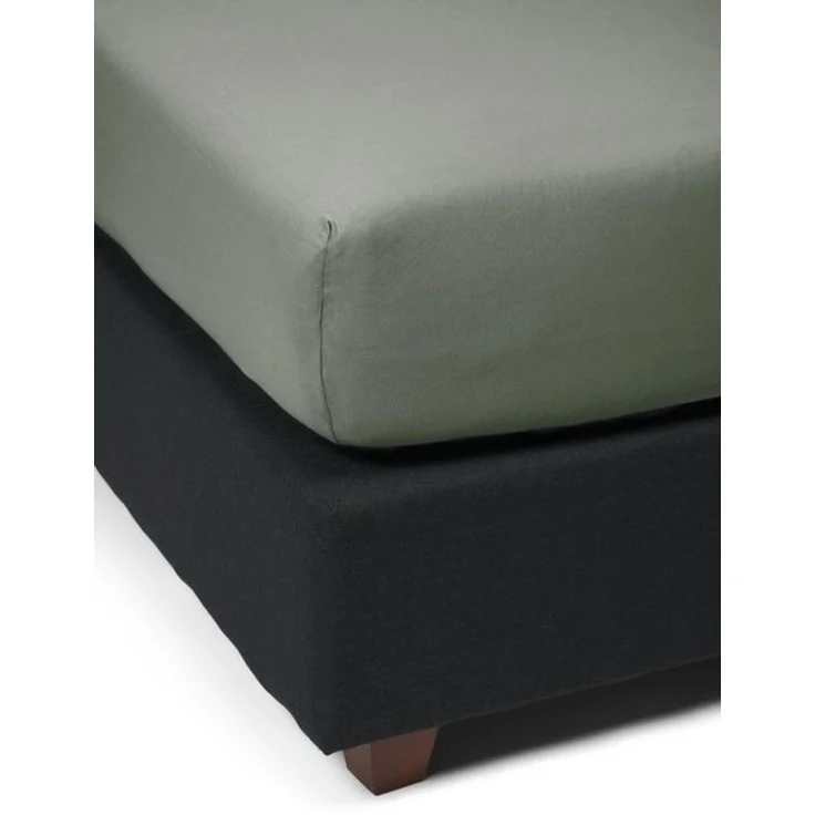 Marc O'Polo Home Spannbettlaken Premium Organic Jersey, Baumwolle-Elasthan, Gummizug: rundum, (1 Stück), aus GOTS-zertifizierter Baumwolle Jersey-Stretch – Bild 4