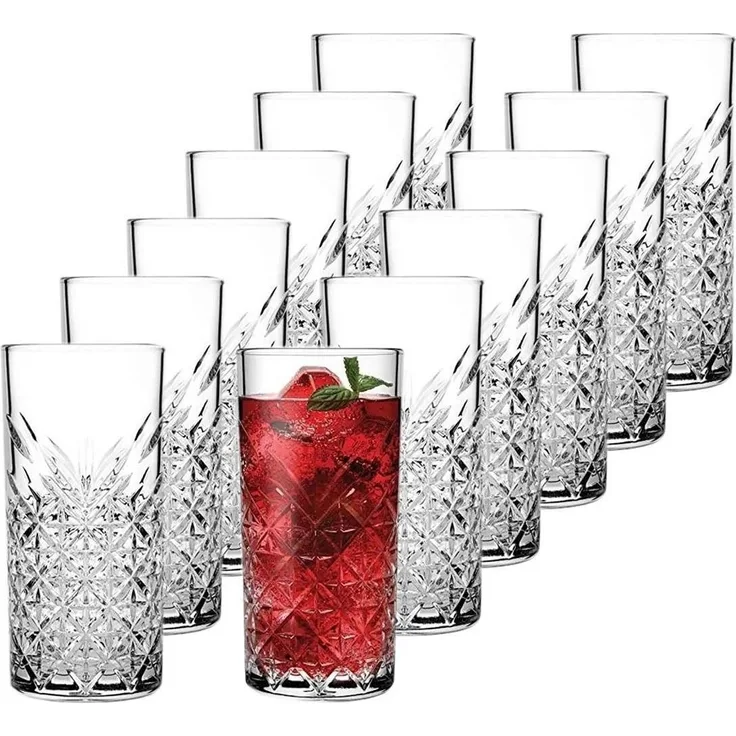 Timeless Becherserie versch. Größen zur Auswahl: Größe - 12 x Longdrink 45cl