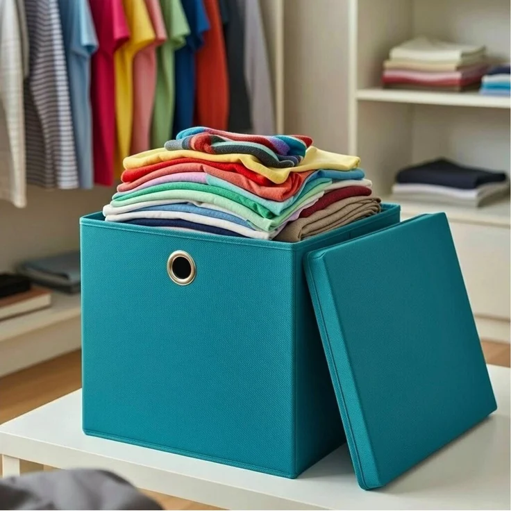 StickandShine Faltbox SET 25/28/30/32/33 cm viele Farben – Faltboxen passend Kallax – Bild 4