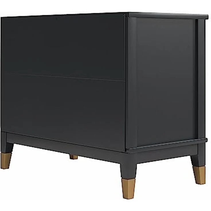 loft24 Nachtschrank Westerleigh Beistelltisch, Nachttisch, Nachtkonsole mit Schublade, MDF – Bild 7