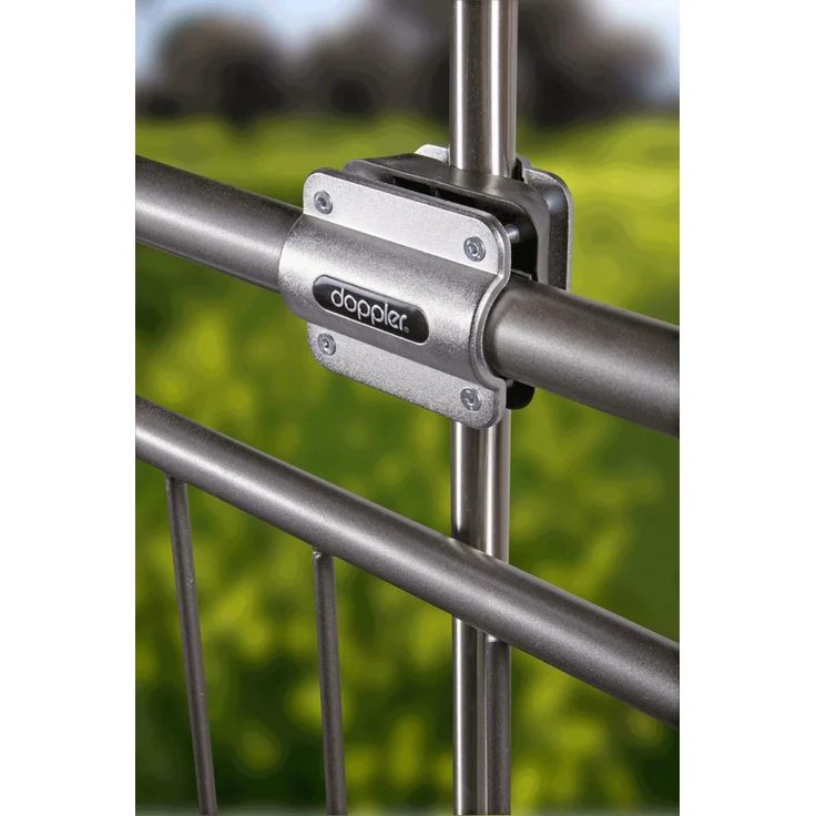 Doppler Balkonklammer Vario für Schirmstock 22 - 32 mm Schirmhalterung 85799VA – Bild 3