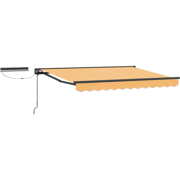 vidaXL Elektrische ausziehbare Markise Sand 3,5 x 2 m 3425746 – Bild 2