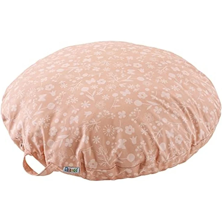 howa Bodenkissen flowers, Kissen incl. Füllung Ø 80 cm für Kinderzimmer – Bild 1
