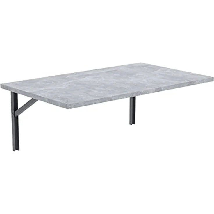 AKKE Klapptisch, Wandklapptisch Wandtisch Küchentisch Schreibtisch Hängetisch 2mm PVC – Bild 1